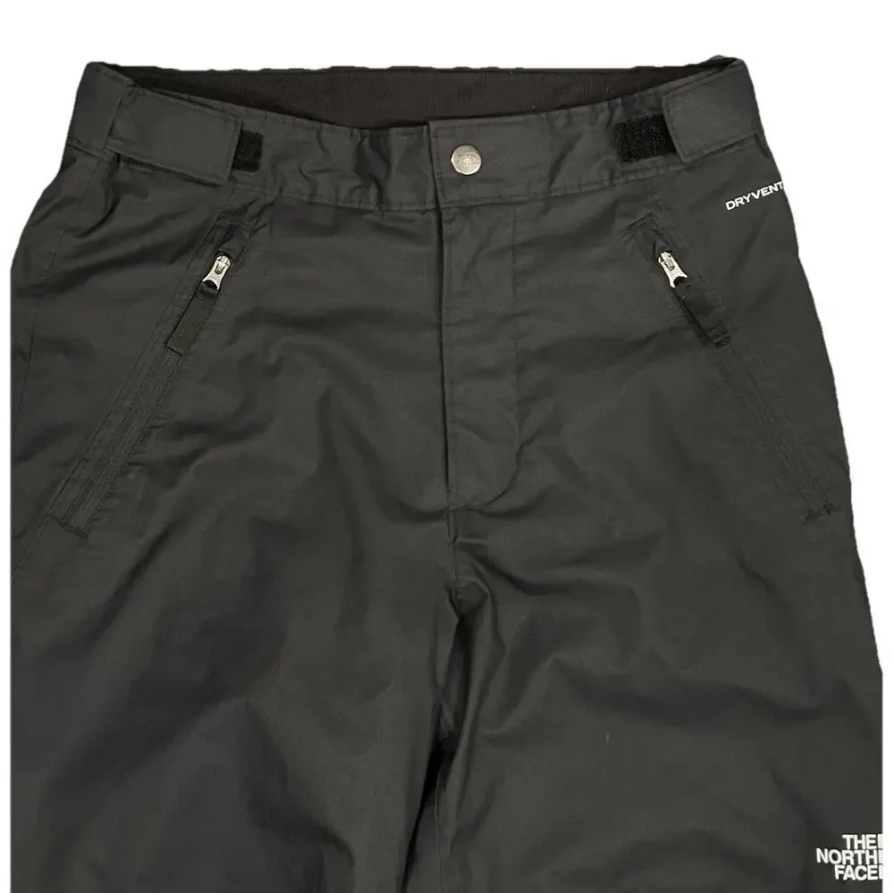 The North Face Ski Snowboard Pants Kids Boys 14 16 Large Black EZ Grow Insulated